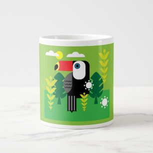 Toucan Tropical Bird Large Coffee Mug