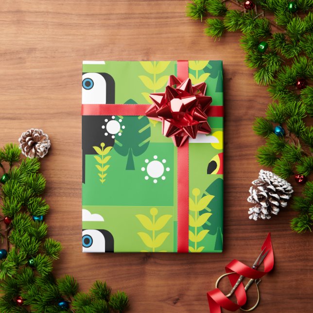 Toucan Tropical Bird Wrapping Paper (Holiday Gift)