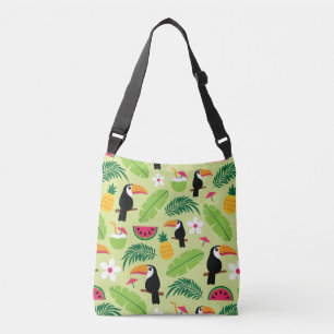 Toucan Tropical Summer Crossbody Bag