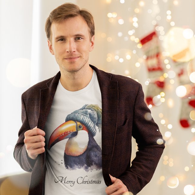 Toucan Winter Vibes, custom T-Shirt (Creator Uploaded)