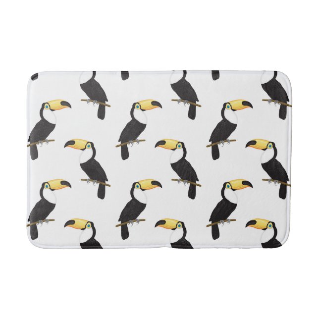 Toucans Bath Mat (Front)
