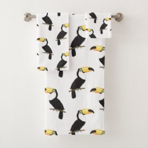 Toucans Bath Towel Set