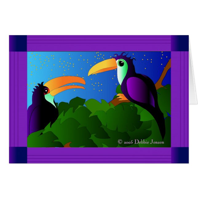 Toucans in Paradise by Debbie Jensen (Front Horizontal)