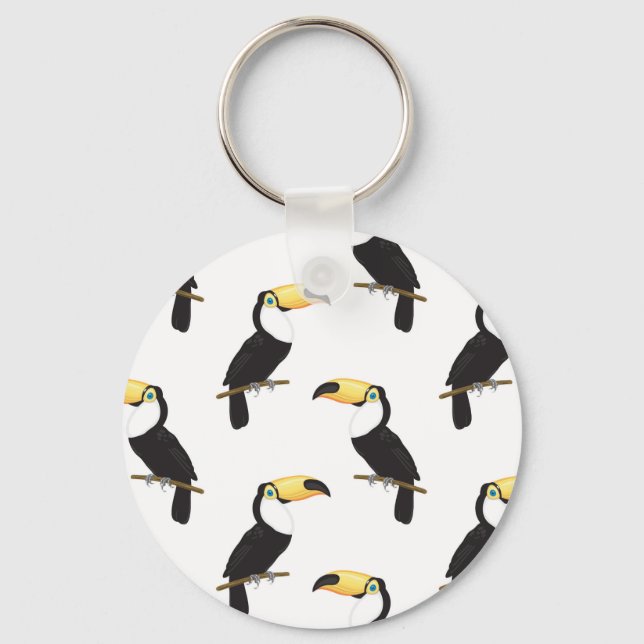 Toucans Key Ring (Front)