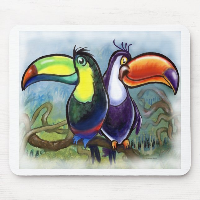 Toucans Mouse Pad (Front)