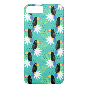 Toucans On Teal iPhone 8 Plus/7 Plus Case