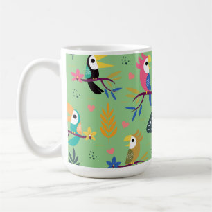 Toucans & Parrotts Coffee Mug