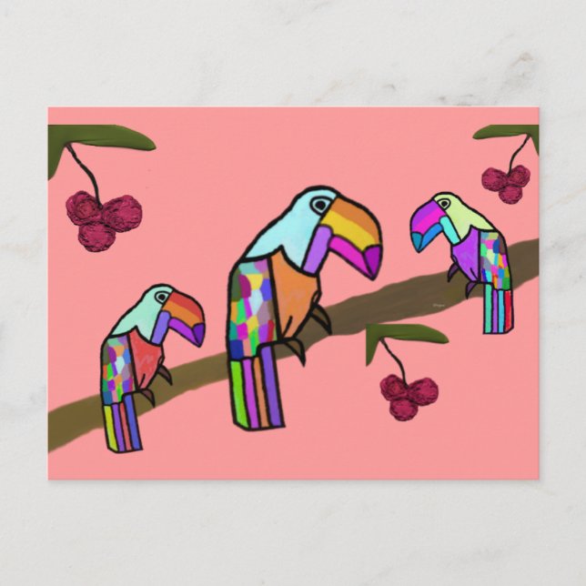 Toucans Postcard (Front)