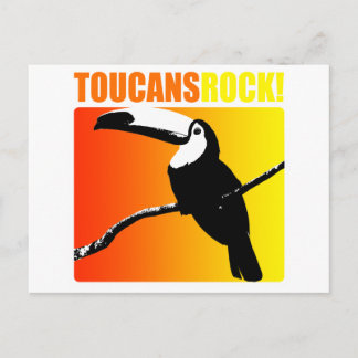 Toucans Rock! Postcard