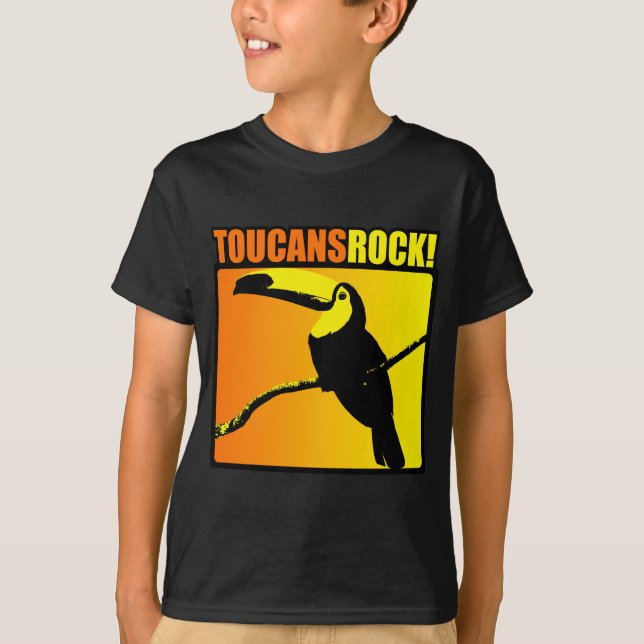 Toucans Rock! T-Shirt (Front)