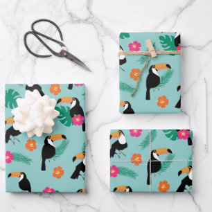 Toucans Wrapping Paper Sheet