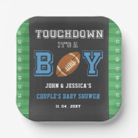 Touch Down Its a Boy Football Baby Shower