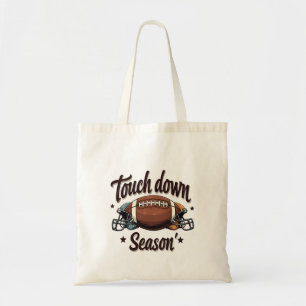 Touch Down Season Fantasy Football Rugby Gift  Tote Bag