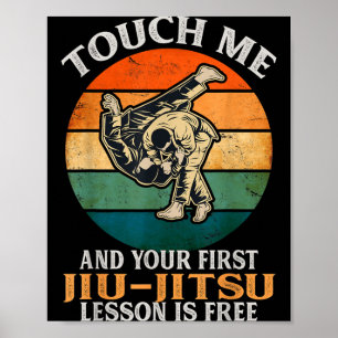 Touch Ft Jiu Jitsu Lesson Is Funny Brazilian BJJ 1 Poster