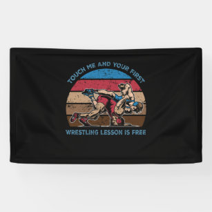 Touch Me Your First Wrestling Lesson Is Free Banner