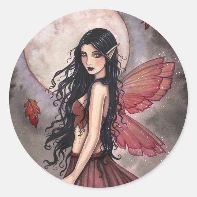 Touch of Autumn Fairy Stickers (Front)
