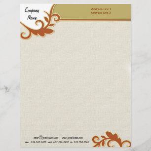 Touch of Class Personalized Letterhead