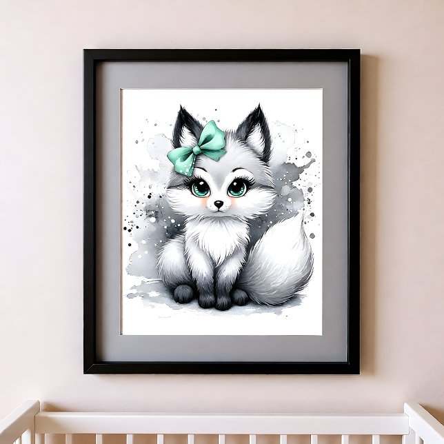 Touch of Colour Nursery Forest Animals Fox Poster (Creator Uploaded)