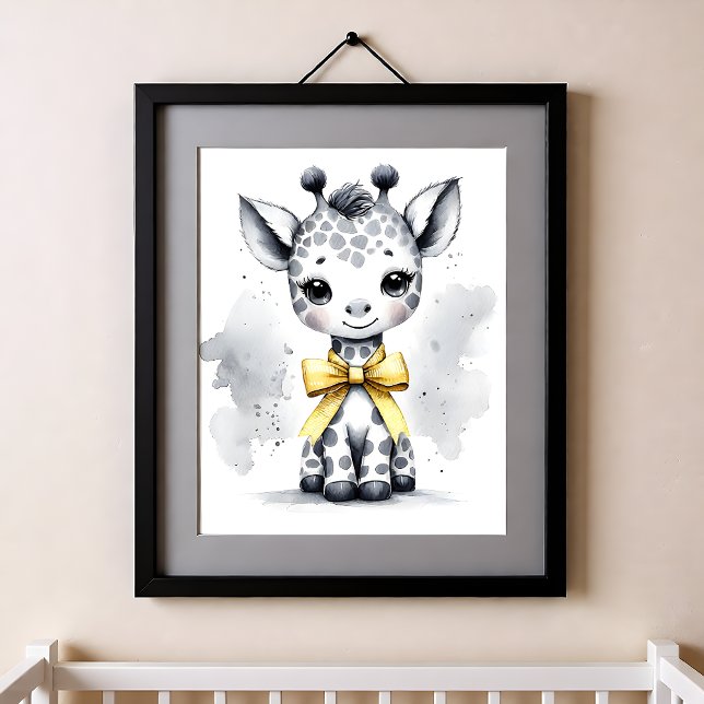 Touch of Colour Nursery Jungle Animals Giraffe Poster (Creator Uploaded)
