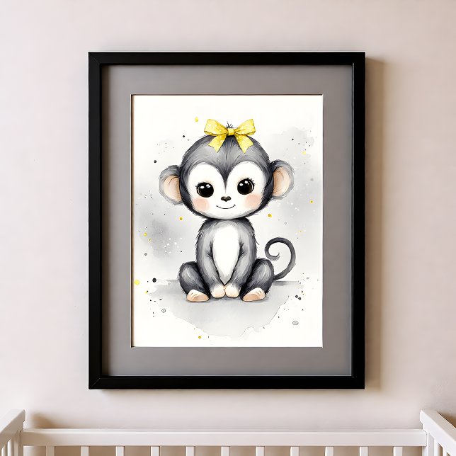 Touch of Colour Nursery Jungle Animals Monkey Poster (Creator Uploaded)