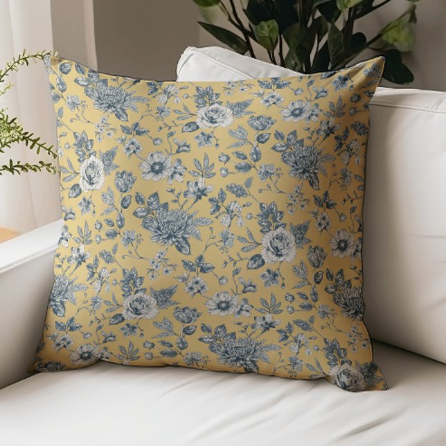 Touch of Elegance Garden Toile Cushion (Creator Uploaded)