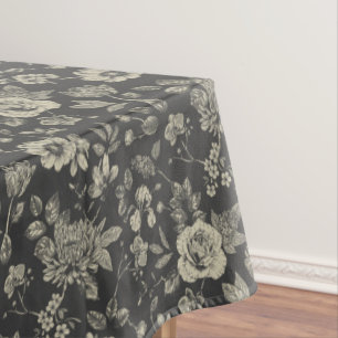 Touch of Elegance Garden Toile Tablecloth