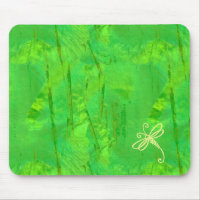 Touch Of Green Dragonfly Art