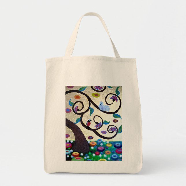 Touch of Klimt Tote Bag (Front)