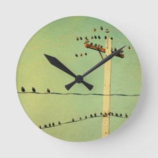 Touch Of Lomo Round Clock