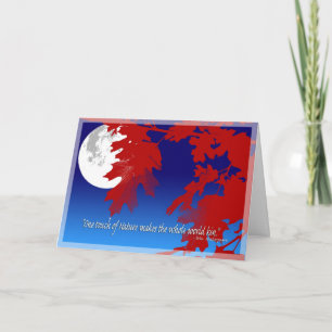 Touch of Nature Holiday Card