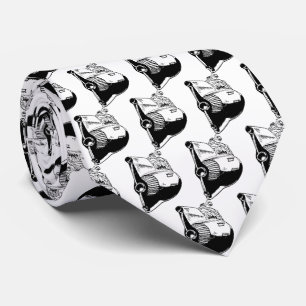 Touch of Nostalgia - Retro Rocketship Tie