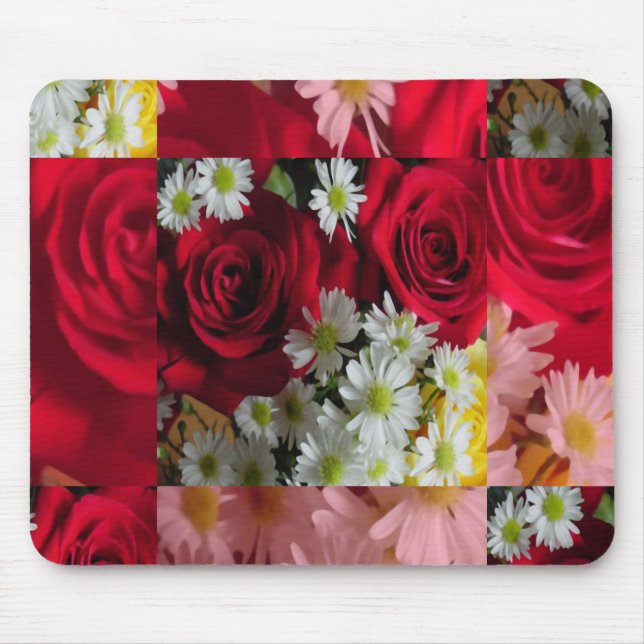 Touch of Roses Mouse Pad (Front)
