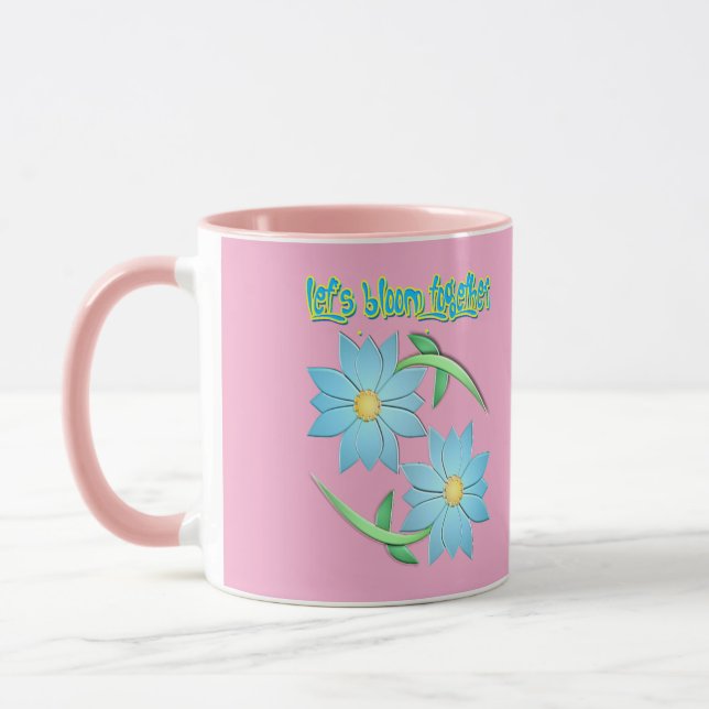 touch of springtime mug (Left)