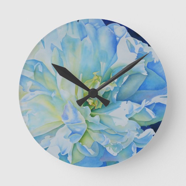 Touch of Summer Round Clock (Front)