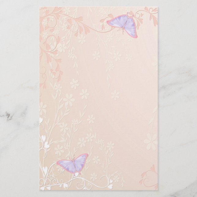 Touch of Wings Stationery (Front)