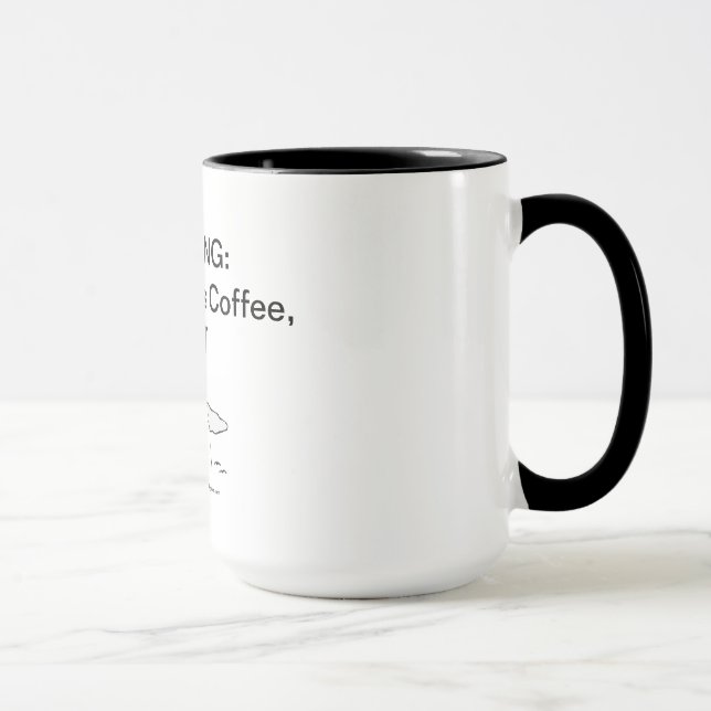 Touch Pilot's Coffee, CFIT (acronym) Mug (Right)