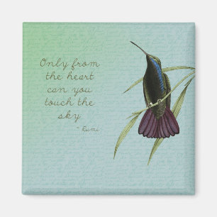 Touch the Sky Hummingbird Magnet