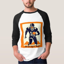 Touchdown American Football Art Deco Graphic 