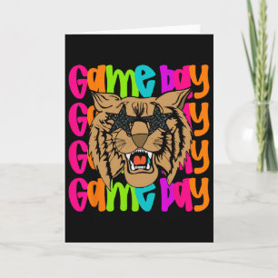 Touchdown American Footll Game Day Thanksgiving Le Card