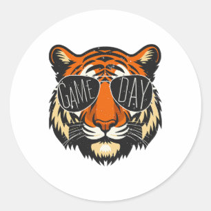 Touchdown American Footll Game Day Thanksgiving Ti Classic Round Sticker