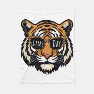 Touchdown American Footll Game Day Thanksgiving Ti Fleece Blanket