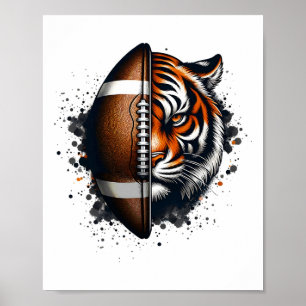 Touchdown American Footll Game Day Thanksgiving Ti Poster