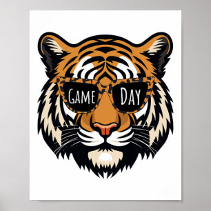Touchdown American Footll Game Day Thanksgiving Ti Poster
