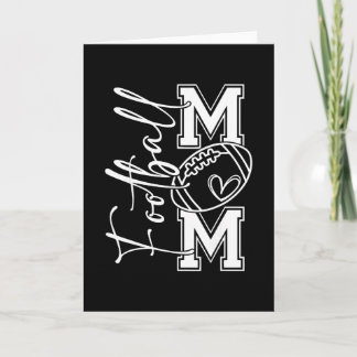 Touchdown American Footll Mum Game Day Thanksgivin Card