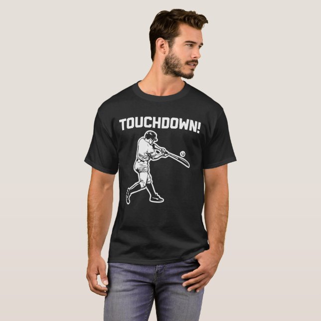Touchdown Baseball T-Shirt (Front Full)