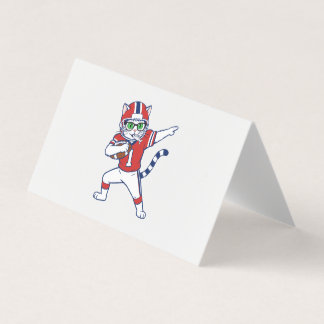 Touchdown Cat Business Card