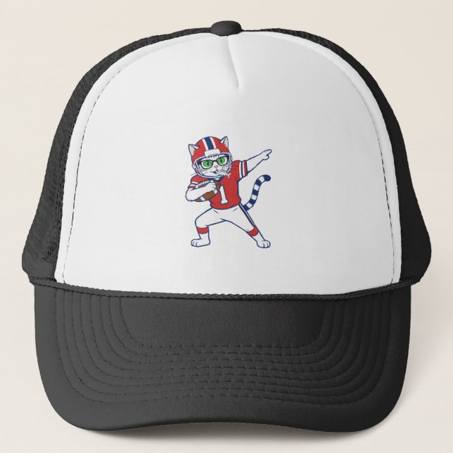 Touchdown Cat  Trucker Hat (Front)