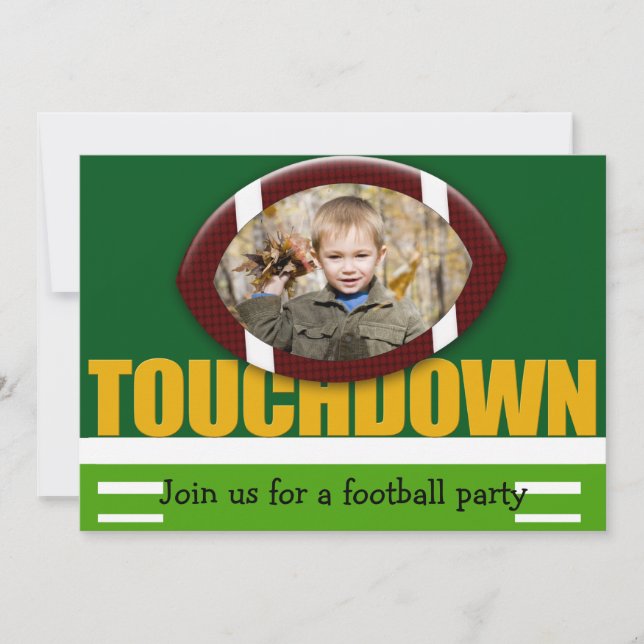Touchdown Invitation (Front)