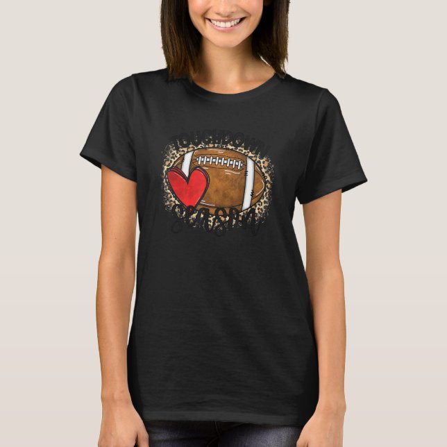 Touchdown Season Football Back To School For Boy L T-Shirt (Front)