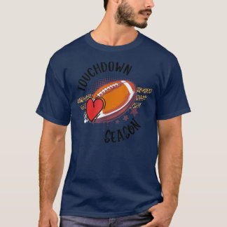 TOUCHDOWN SEASON FOOTBALL Back to school for boy l T-Shirt